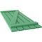 Ekena Millwork Americraft 5-Board (2 Batten) Wood Spaced Board-n-Batten Shutters w/ Z-Bar, ARW102SB519X77LPH, PR ARW102SB519X77LPH - alternate 4